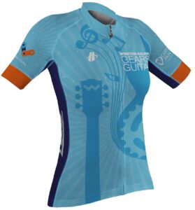 Front of women's jersey
